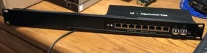 Ubiquiti EdgeSwitch 10XP ES-10XP (8) Gigabit RJ45 ports 24V passive PoE Extras! - Picture 1 of 7