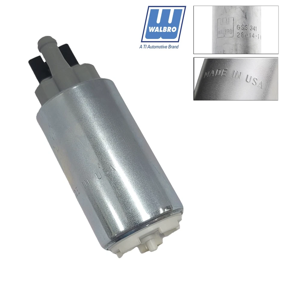 Bomba de combustible de alto rendimiento Walbro/TI GSS341G3 255LPH Foto 1 de 4