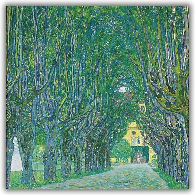 Impresión en lienzo Avenue to the Kammer Castlby Gustav Klimt Giclée (1912); multitamaño Foto 1 de 4