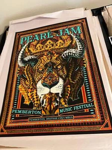 PEARL JAM PEMBERTON 2016 BIOWORKZ König der Löwen 18x25 Poster! - Bild 1 von 6