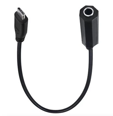 USB C to 1/4" 6.35mm TRS Stereo Extension Cable for Amp/Mixer/ | Male to Female - Image 1 of 4