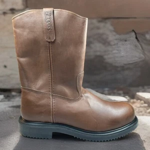 Red Wing Pecos Leather Boots, Size 15 D, 2231 Steel Toe, Electrical Hazard, NIB - Picture 1 of 17