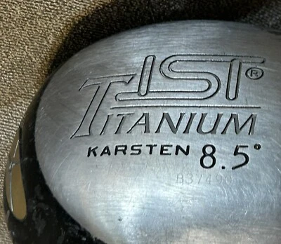 Driver Ping ISI Titanium Karsten 8.5* Graphite 350 SERIE X-STIFF FLEX Foto 1 de 4