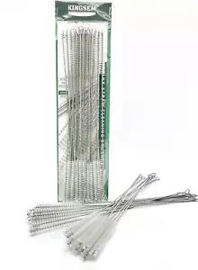 20PCS Straw Cleaner Brush Kit, Straw Brush of 8Mm-10.6 Inch for Water Bottle Sip - Picture 1 of 6