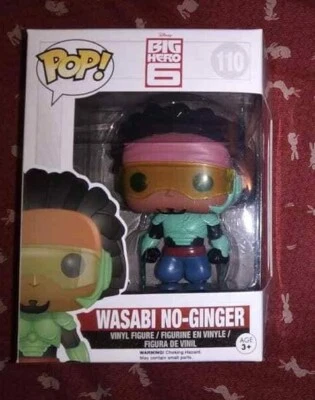 Figura Vinilo Wasabi No-Ginger Pop de BIG HERO 6 (Envío y devolución gratuitos en EE. UU.) NUEVO  Foto 1 de 3