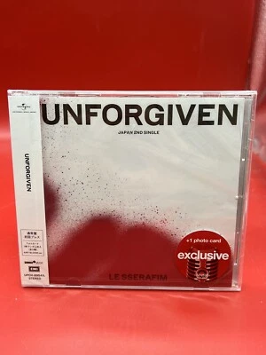 LE SSERAFIM - UNFORGIVEN - CD (K-POP) W/ LIMITED PHOTO CARD   NEW/SEALED Foto 1 de 2