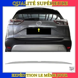 Chromé Garniture de Coffre Arrière INOXY pour OPEL CROSSLAND X 2017 et plus - Imagen 1 de 6