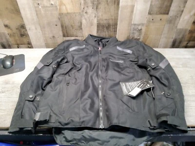 Tour Master Draft Air V4 Black Jacket Men's Size Large LG Brand New  - Image 1 of 4