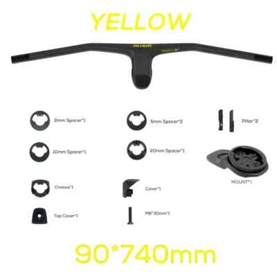 FRASER IC SL WC para cuadro Sparks fibra de carbono cabina integrada manillar MTB Foto 1 de 4