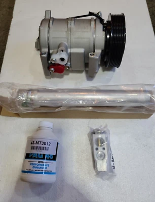 Новый компрессор переменного тока комплект подходит 2003-2007 Honda Accord седан 2,4 л 4 цилиндра  - Изображение 1 из 4