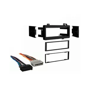 Fits Dodge Dakota 1987-2000 Single DIN Stereo Harness Radio Install Dash Kit - Picture 1 of 3