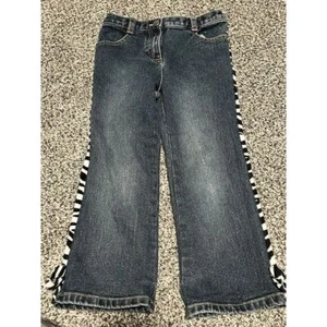 Vintage Gymboree Mod Zebra jeans size 4T - Picture 1 of 4