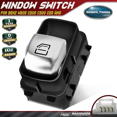 Interruptor ventana delantero derecho o trasero mercedes-benz w205 c200 c300 c63 amg 15-16 Foto 1 de 4
