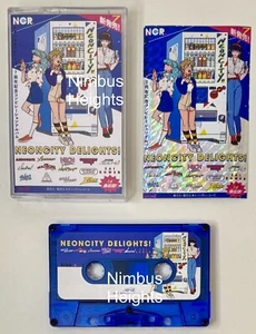 Neoncity Delights! Cassette Tape Various Artists Future Funk Vaporwave AUTHENTIC - Picture 1 of 4