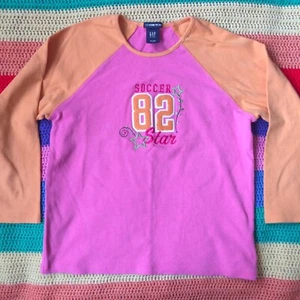 Gap kids pink & orange size Xl age 16 Or Womens 8 - Picture 1 of 5