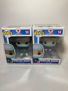 Lot Of 2 Funko Pop! Vinyl: Public Figures - Frontline Heroes - Picture 1 of 5