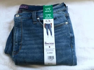 Gloria Vanderbilt Always Perfect High Rise Skinny Jeans Blue Denim XL 16- 18 NEW - Picture 1 of 5