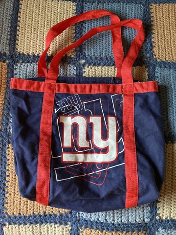 Vintage Littleearth Pro-FAN-Ity New York Giants Tote Purse Shoulder Bag Football Cover