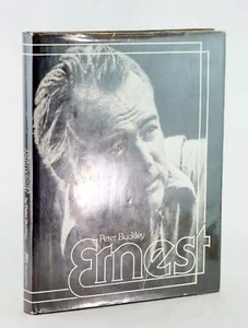 Peter Buckley Signed 1st Ed 1978 Ernest Hemingway Photo Biography Hardcover w/DJ - Picture 1 of 10
