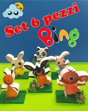 Decorazione torta dei personaggi Bing