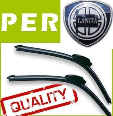 2 Spazzole Tergicristallo Tergicristalli Tergi per Lancia Lybra 1999+ 550/525 - Immagine 1 di 4