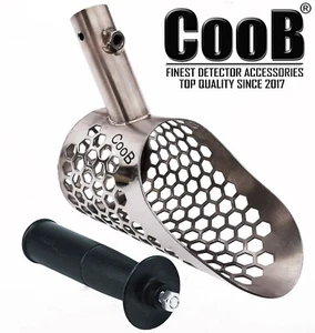 CooB Stainless Steel Sand Scoop Metal Detector Detecting Hunting Tool Scout v2 - Picture 1 of 8