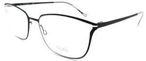 Airlock Pure 5003 001 Women's Eyeglasses Frames Titanium 53-18-140 Black - Picture 1 of 3