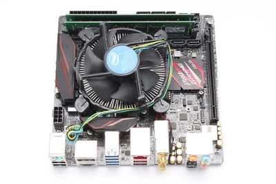 Asus Z170I Pro Gaming Mini-ITX Motherboard w/ Intel i5-6600K @3.50GHz/2x 4GB Ram - Image 1 of 4