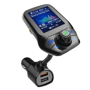 T43 Car Bluetooth MP3 FM Transmitter Car Charger - Picture 1 of 7