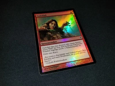 MTG 1x Lorwyn red common LP German FOIL Needle Drop ships w/ tracking - Image 1 of 2