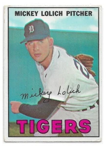 1967 Topps #88 Mickey Lolich Detroit Tigers px4cb - Picture 1 of 2