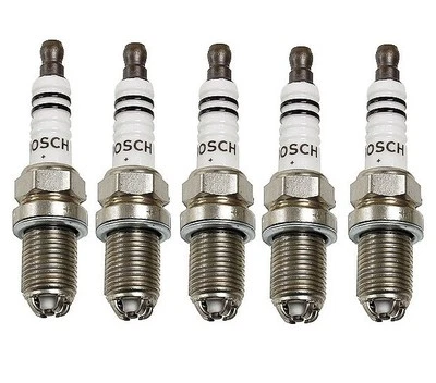 For Volvo 850 S60 S70 V70 Set of 5 Nickel Spark Plugs BOSCH 8642660 7401 - Image 1 of 2