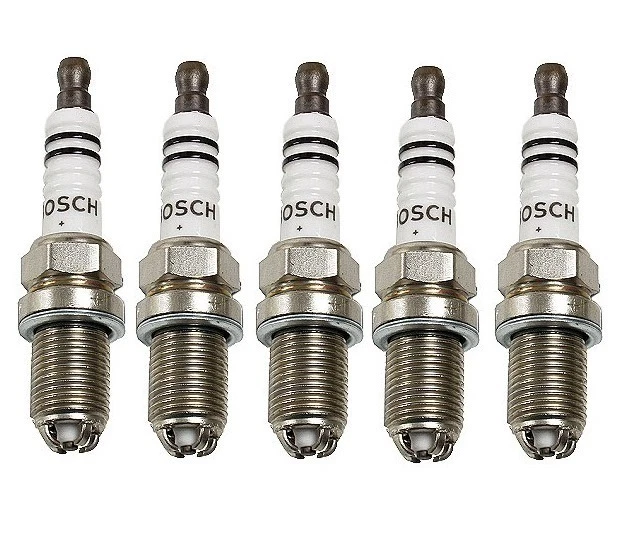 For Volvo 850 S60 S70 V70 Set of 5 Nickel Spark Plugs BOSCH 8642660 7401 - Image 1 of 1