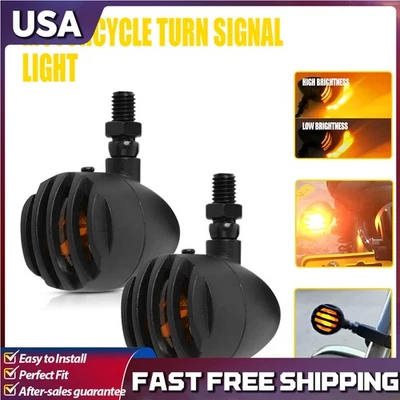 2 универсальных желтых галогенных сигнальных фонаря поворота для 2007 GSXR600 SUZUKI - Изображение 1 из 4