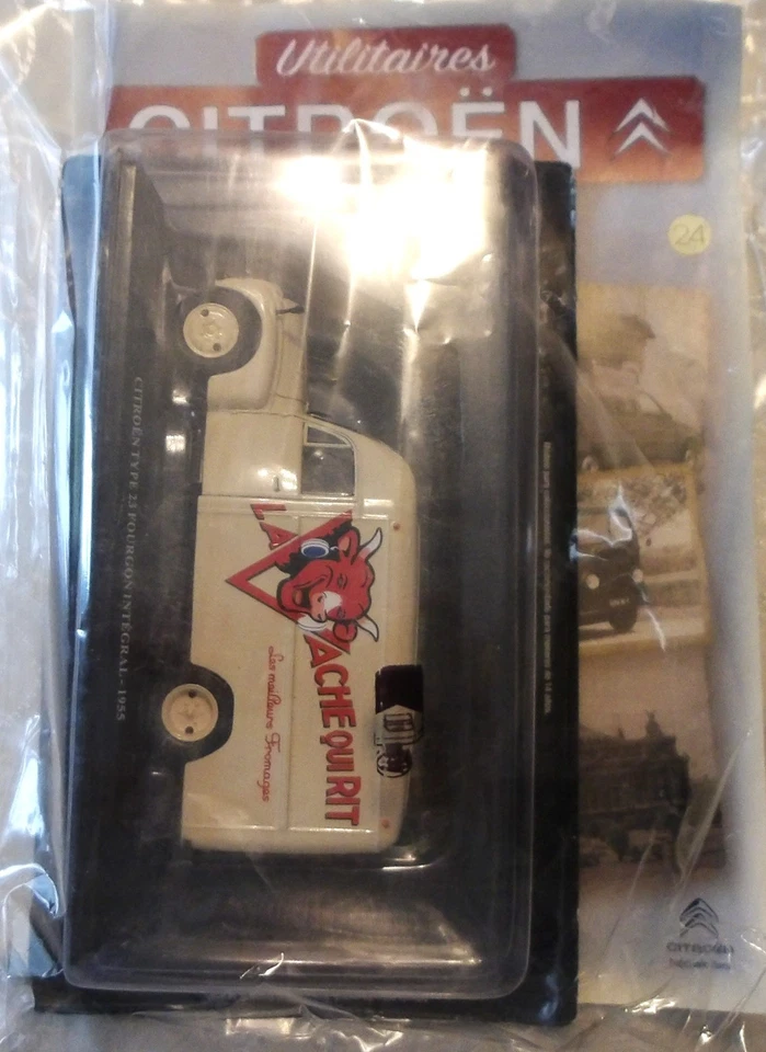 Altaya UTILITAIRES CITROËN 1/43   N°23  Citroën U23 Fourgon Driguet - 1955 +FASC - Photo 1/4