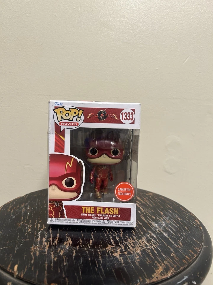Figura Vinilo The Flash GameStop Artículo Exclusivo # 1333 ¡¡¡Colección Ellos!!!! Foto 1 de 4
