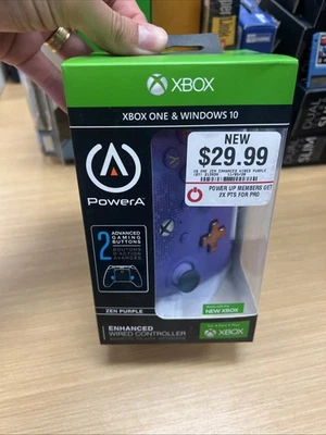 PowerA Enhanced Wired Controller for Xbox One and Windows 10 - Purple -Sealed - Image 1 of 4