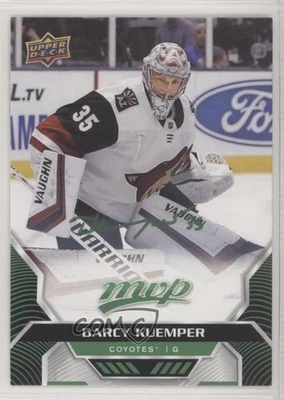 2020-21 Upper Deck MVP Green Script Darcy Kuemper #68 - Image 1 of 2