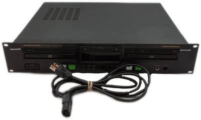 Marantz CDR510 2-Disc CD Player Black - Image 1 of 4