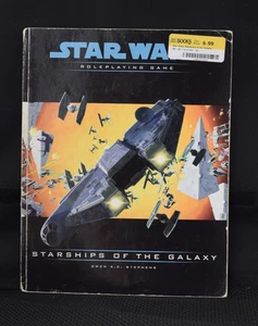 Star Wars Starships Of The Galaxy tapa blanda RPG libro fuente - Imagen 1 de 6