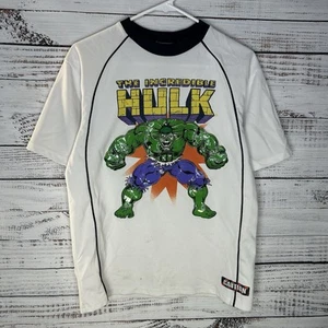 Vintage The Incredible Hulk Marvel Comics T-Shirt Jersey Youth Boys XL (16-18) - Picture 1 of 17