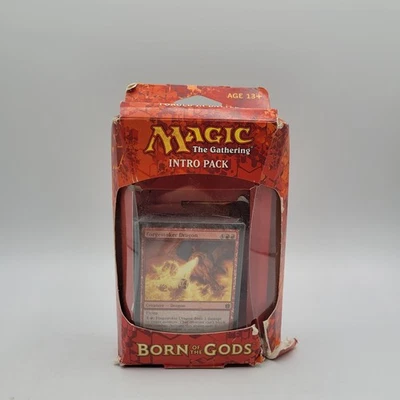Magic: The Gathering Born of the Gods Forged in Battle Intro Pack pkg dmg - Image 1 of 3