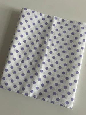 Pottery Barn Kids Orgánico Blanco con Lunares Morados Estándar Funda de almohada - NLA Foto 1 de 2