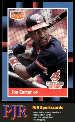 Joe Carter 1988 Donruss #BC-9 Cleveland Indians Bonus MVPs - Image 1 of 2
