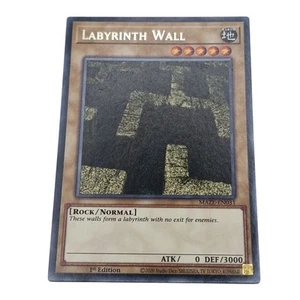 Yu-Gi-Oh! Maze of Memories Labyrinth Wall MAZE-EN031 Earth Card 1st Edition 2023 - Imagen 1 de 7