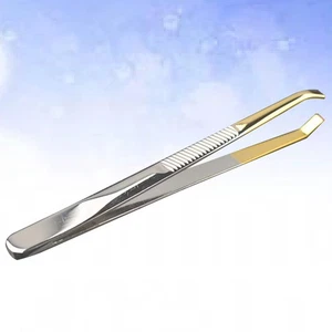 Facial Hair Remover Nose Plucker Tweezers for Lashes Eyelashes Extension Clip - Picture 1 of 12