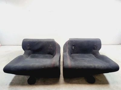 Toyota Scion FR-S 2013 2014 2015 2016 ASIENTO INFERIOR TRASERO IZQUIERDO Y DERECHO TELA NEGRO Foto 1 de 4