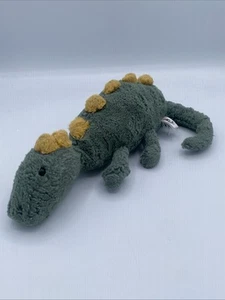 Juguete de peluche verde Jellycat Little Douglas Dino dinosaurio de peluche retirado raro difícil de encontrar - Imagen 1 de 6