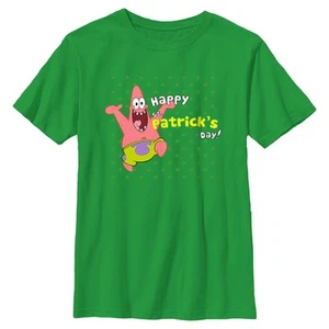 Boy's SpongeBob SquarePants Happy Patrick's Day T-Shirt - Picture 1 of 4