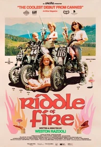 Póster de una hoja firmado Riddle of Fire 2024 EE. UU. - Imagen 1 de 1